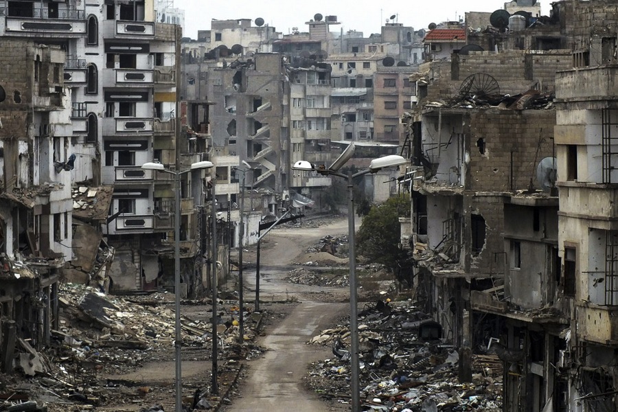 Разрушения в Сирии [(cc) Freedom House]