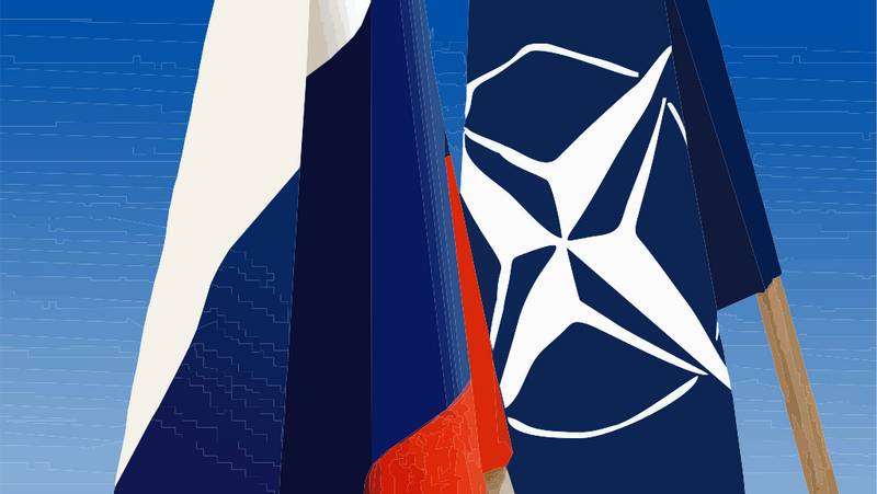 Флаги Россия-НАТО 