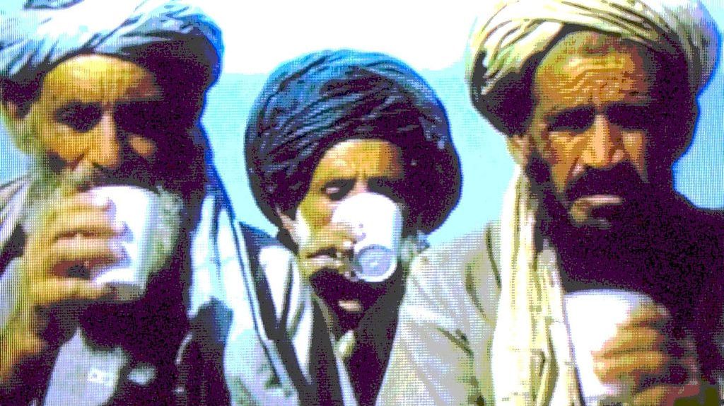 Джихадисты распивающие чай
