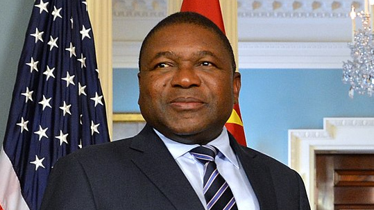 президент Мозамбика Филипе Ньюси