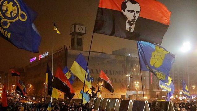 Факельное шествие, Киев, 01.01.2015