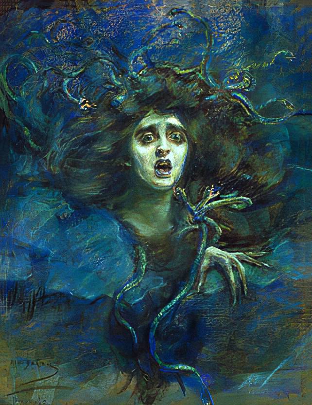 Элис Пайк Барни. Медуза.1892