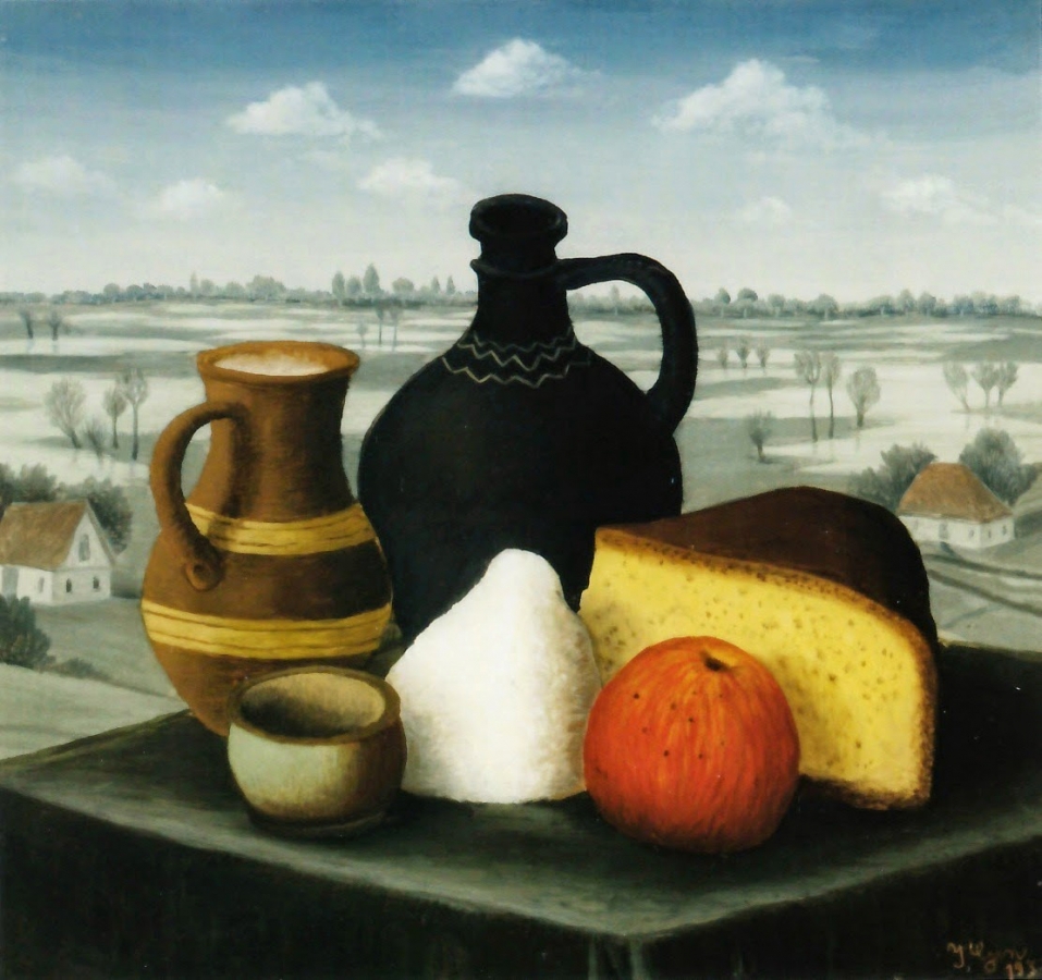 Иван Генералич. Натюрморт. 1953