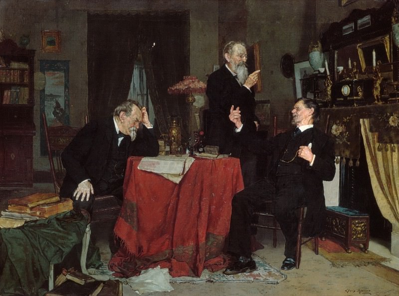 Луи Меллер. Обсуждение. 1890-1895