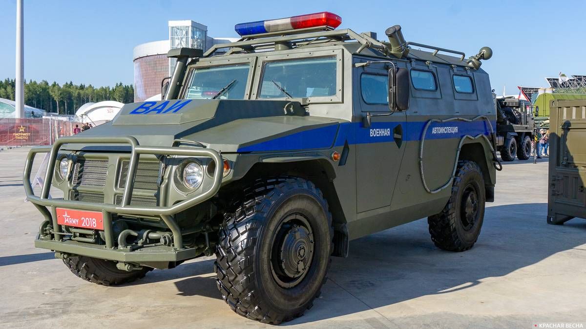 Специальный автомобиль военной полиции «Тигр»