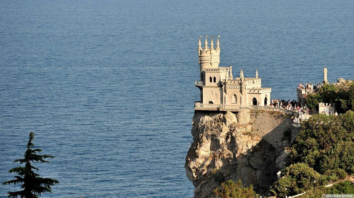 Замок Ласточкино гнездо. Крым