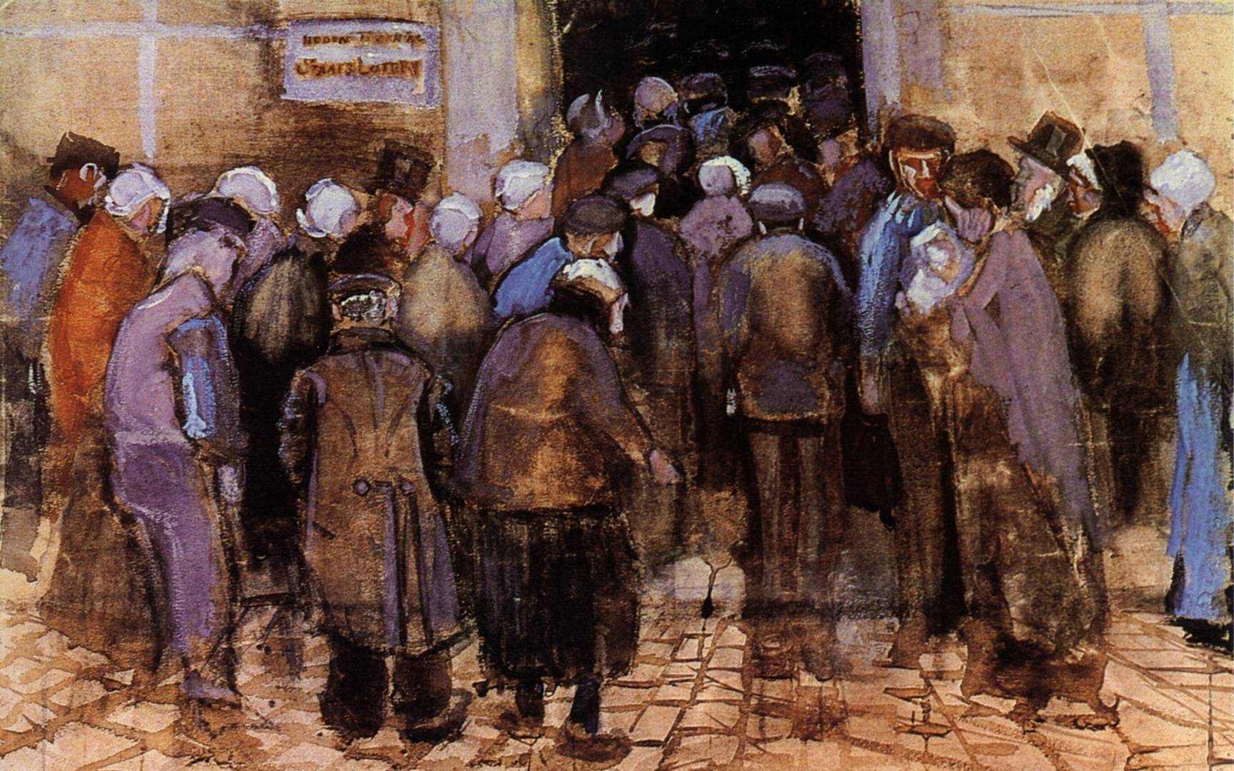 Винсент Ван Гог. Бедняки и деньги. 1882