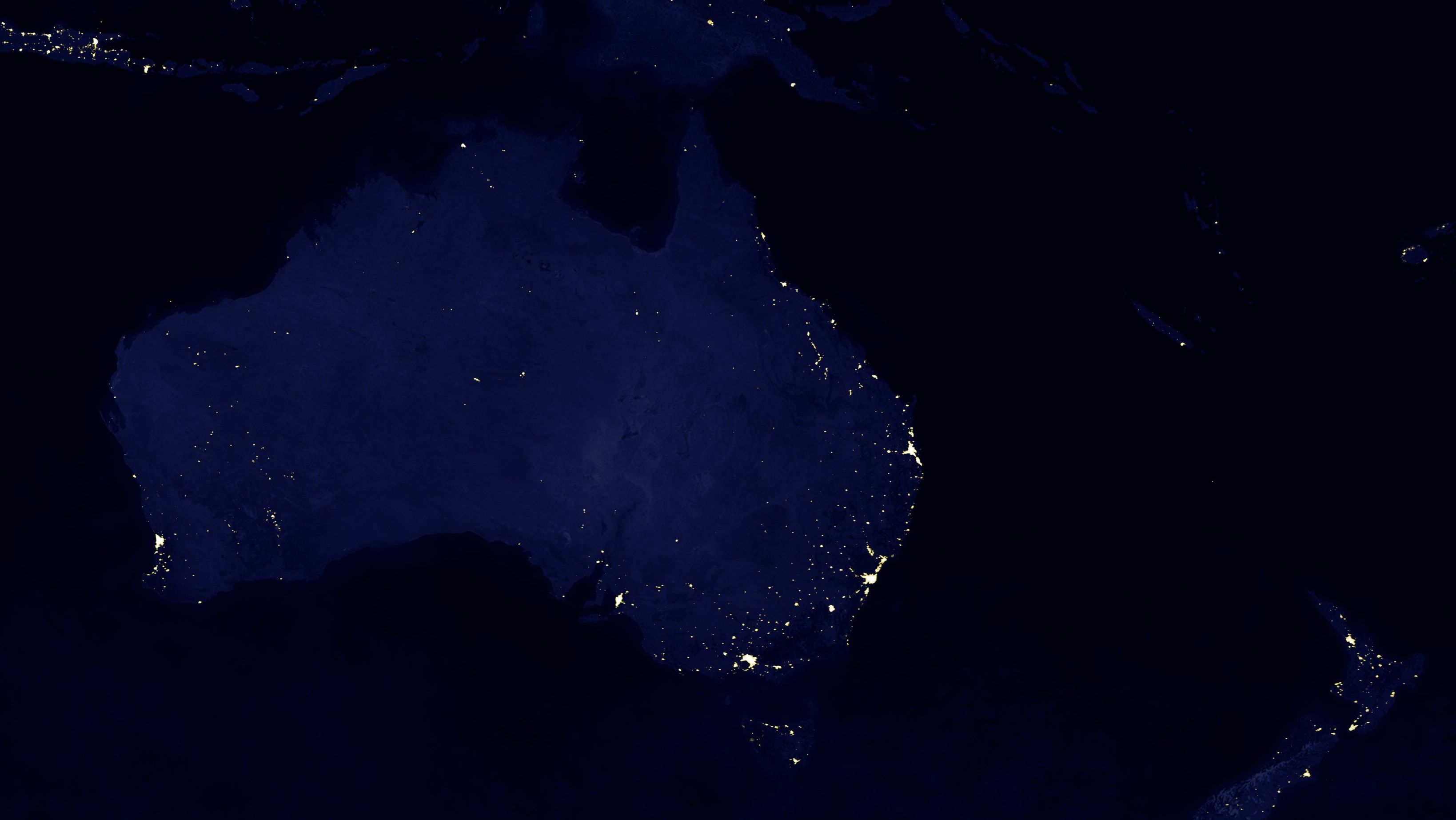 Австралия из космоса
