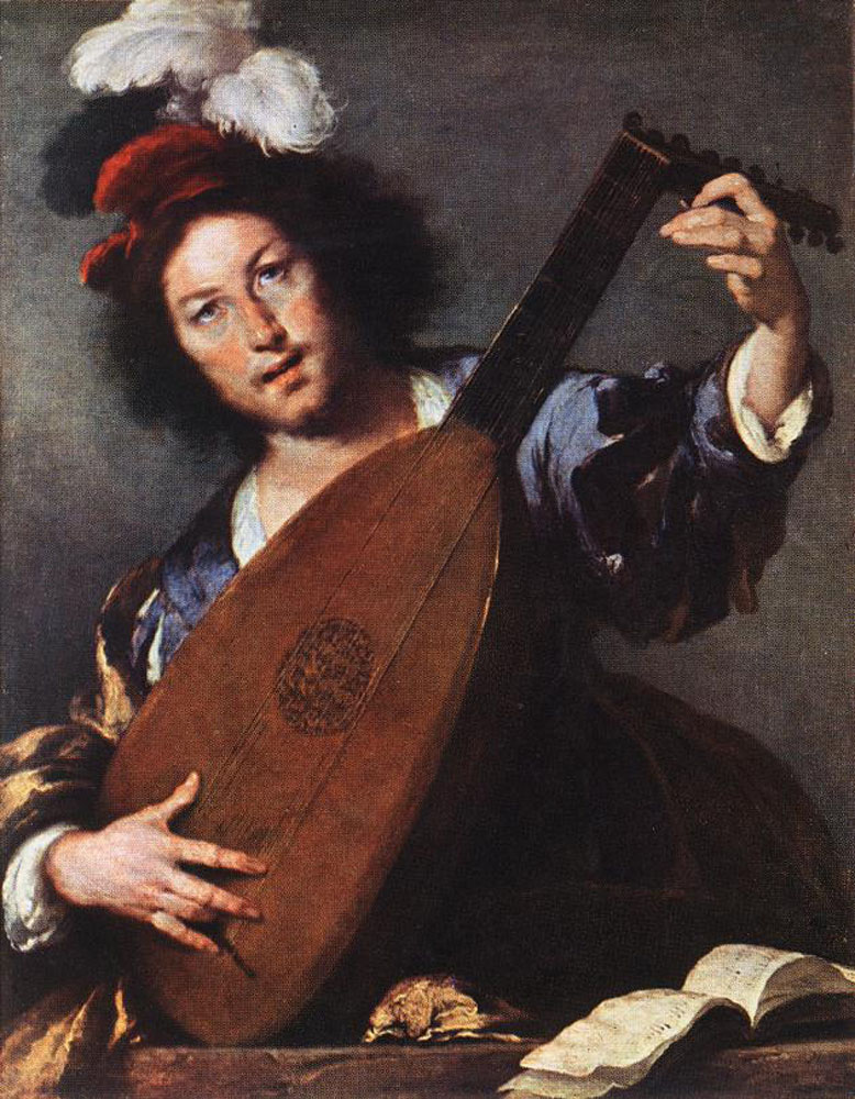 Игрок на лютне. 1635