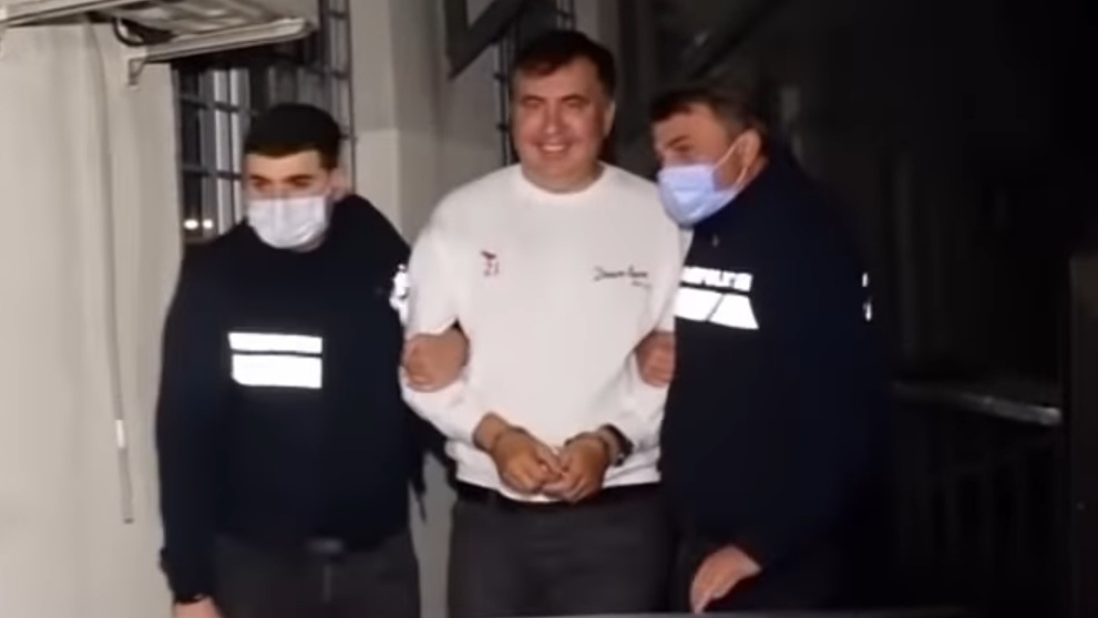 Задержание Михаила Саакашвили в Тбилиси
