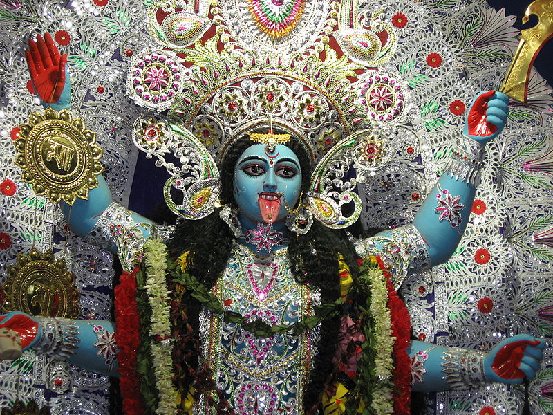 Изображение индуистской богини Кали