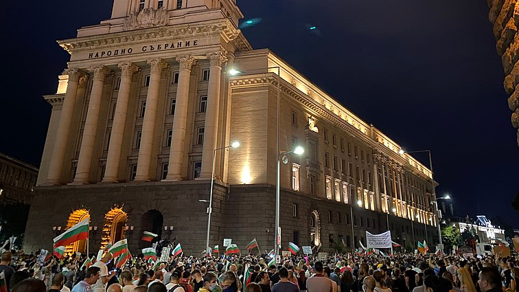 Протесты в Болгарии