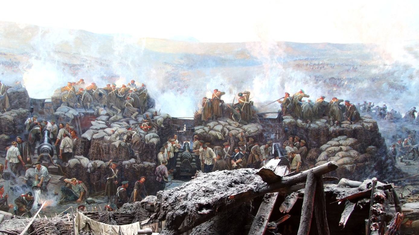 Панорама Франца Рубо «Оборона Севастополя»