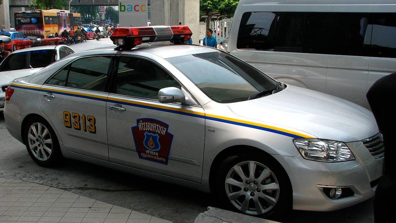 Автомобиль патрульной полиции. Таиланд