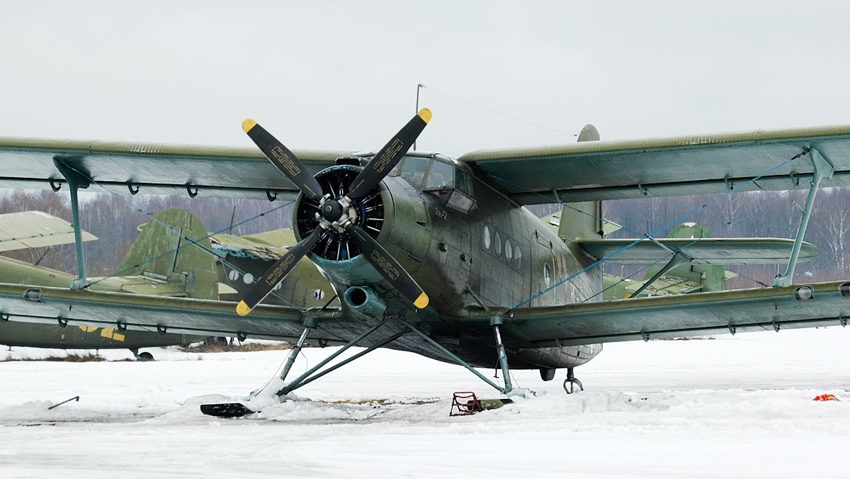 Ан-2 на лыжах
