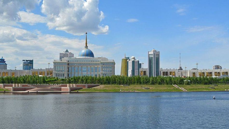 Казахстан, Астана, дворец президента