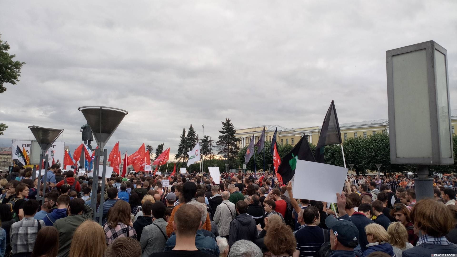 Митинг «За честные выборы» в Санкт-Петербурге