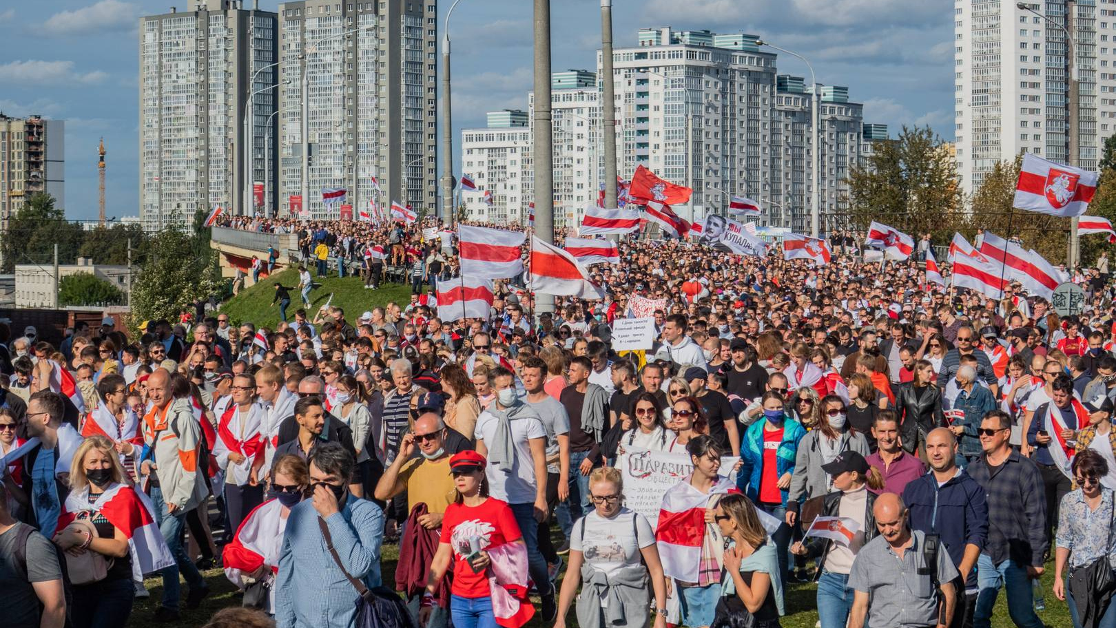 Протест в Минске 13 сентября