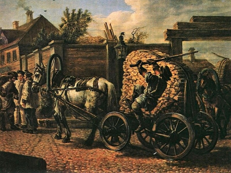 Василий Тропинин. Продавец дров. 1820-е