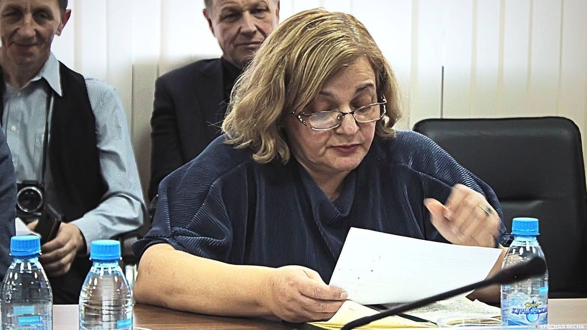 Лариса Лазарева, слушания в Общественной палате Свердловской области 17 января 2020