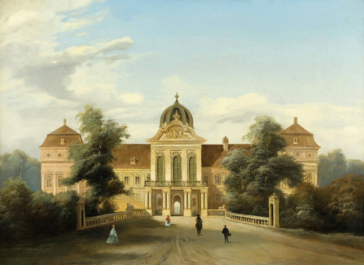 Неизвестный художник. Королевский дворец в Гёдёллё. XIX в.
