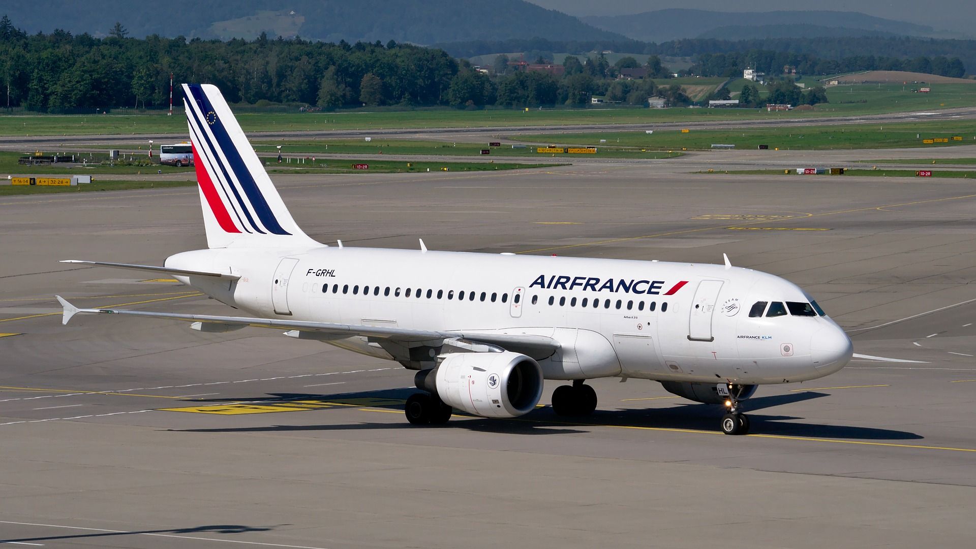 Самолет авиакомпании Air France