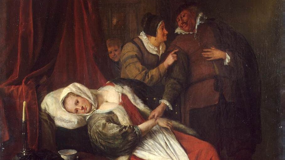 Врач замеряет пульс