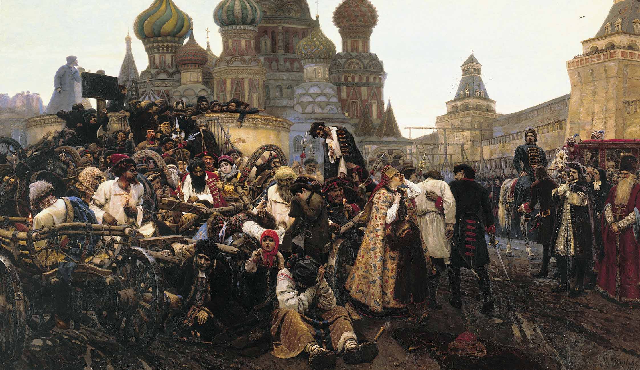 Василий Суриков. Утро стрелецкой казни. 1881