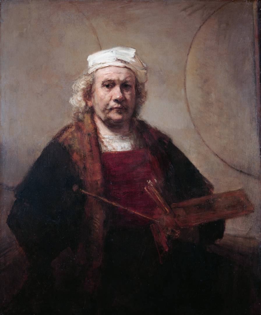 Рембрандт. Автопортрет.1665-1669гг