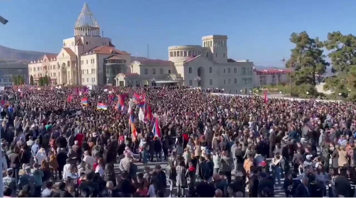Митинг в Степанакерте