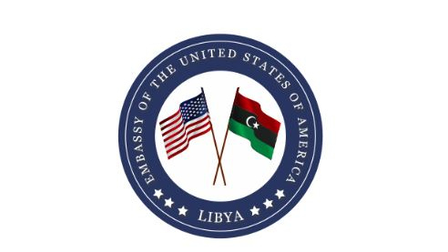 Эмблема посольства США в Ливии