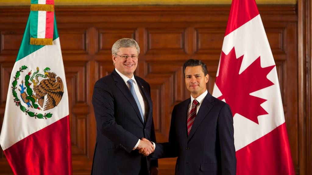Канада — Мексика. Встреча на высшем уровне