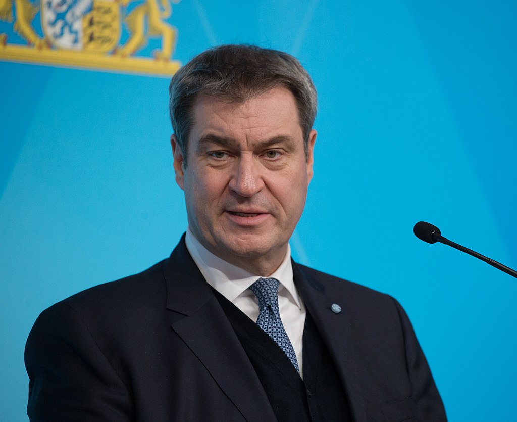 Премьер-министр Баварии Маркус Зёдер