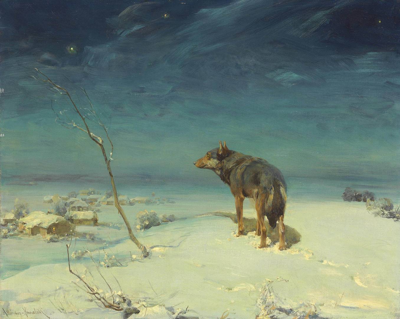 Альфред Веруш-Ковальский. Одинокий волк