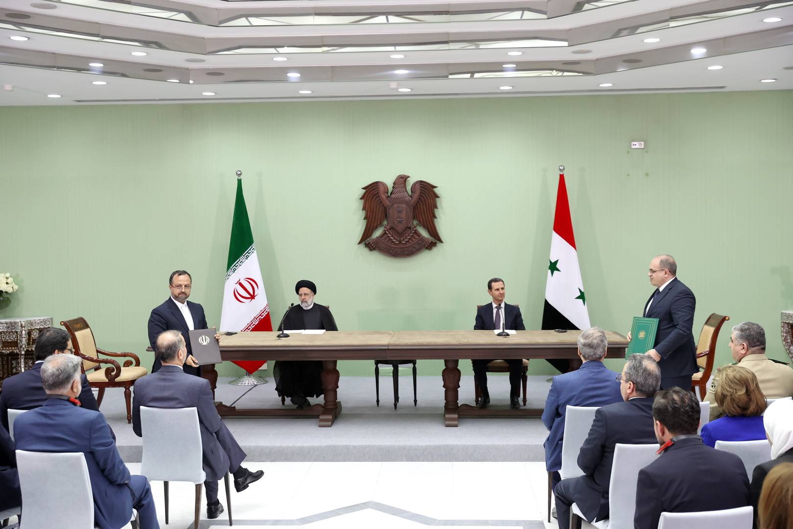 Визит президента Ирана Ибрагима Раиси в Сирию