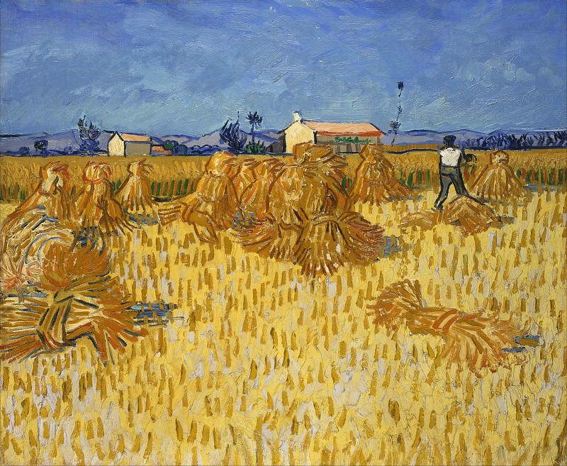 Винсент Ван Гог. Сбор урожая в Провансе. 1888 год.