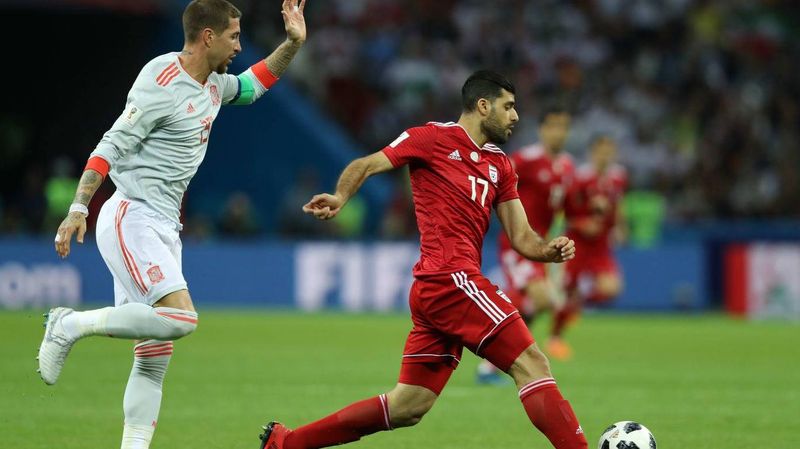 Сборная Испании против сборной Ирана