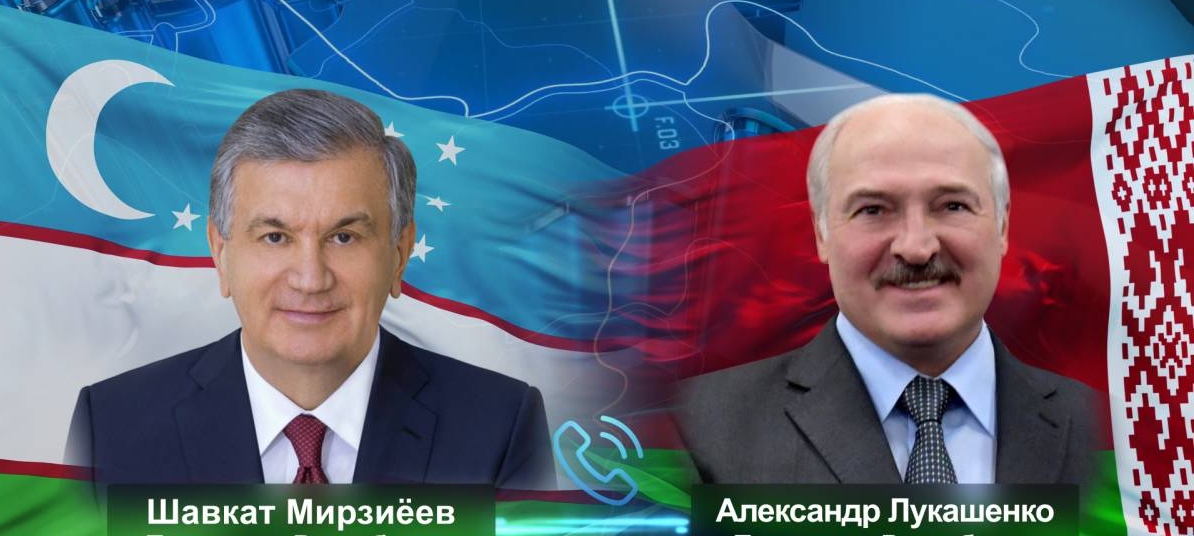 Президенты Узбекистана Шавкат Мирзиёев и Белоруссии Александр Лукашенко