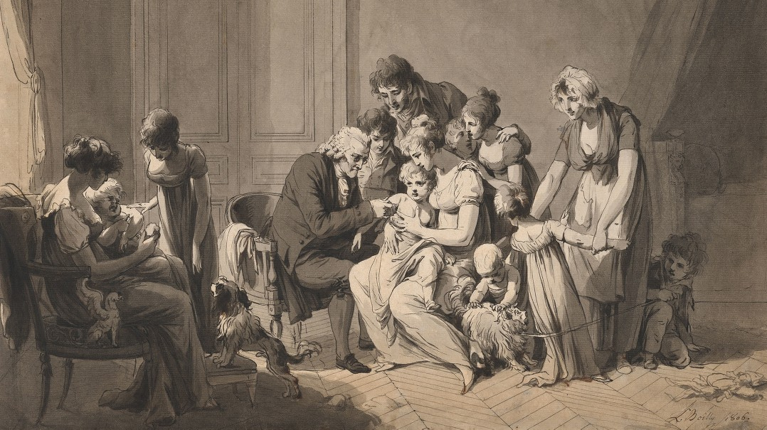 Луи Леопольд Буайи. Вакцинация (1806)