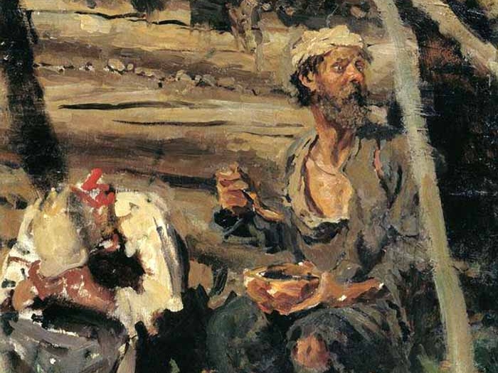 Сергей Иванов. Беглый (фрагмент). 1886