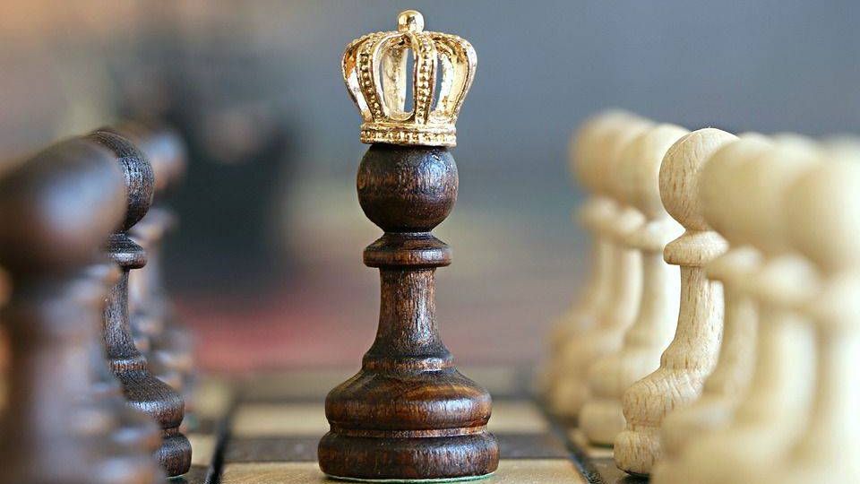 chess, pawn, king