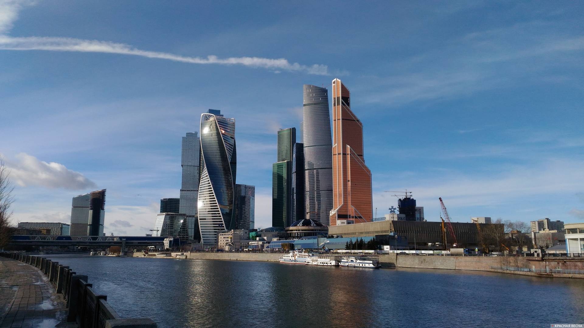 Москва, Москва-Сити, небоскрёбы