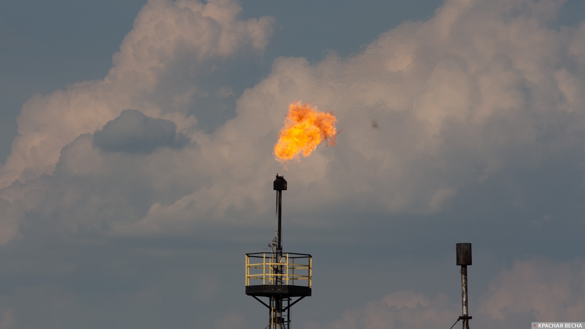 Сжигание попутного нефтяного газа