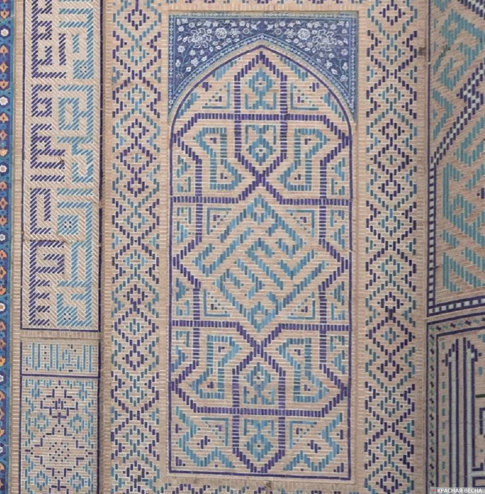 Мозаика мечети Биби-Ханум