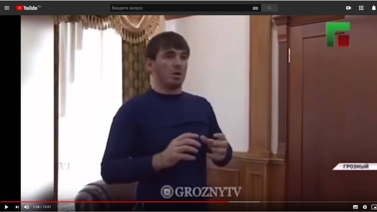 Цитата из видео «Стали известны причины увольнения экс-мэра столицы Чечни Ислама Кадырова», youtube.com