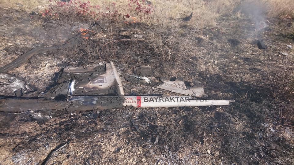 Армия обороны Карабаха сбила еще один турецкий ударный дрон Bayraktar TB2 | ИА Красная Весна