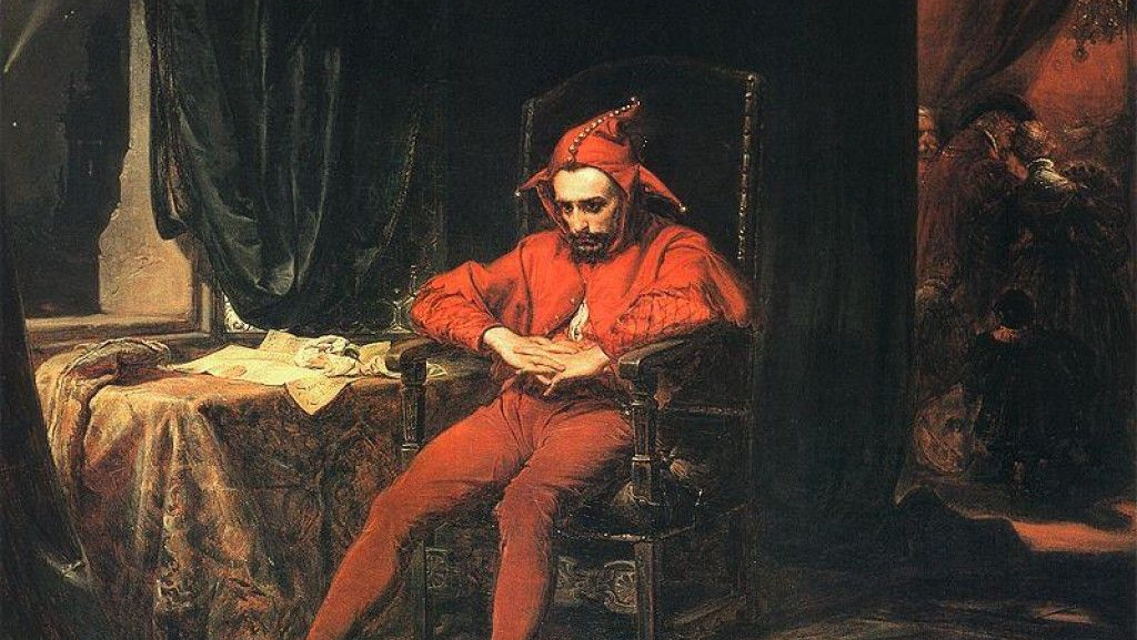Ян Матейко. Станчик (Придворный шут Станислав Гуска). 1862