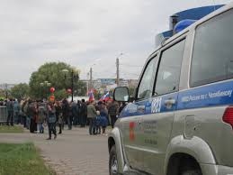 Пикет за Навального. Челябинск. 07.10.2017.