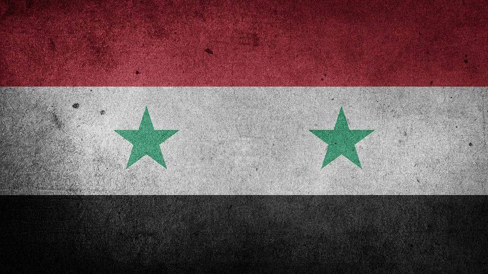 Сирия, национальный флаг.