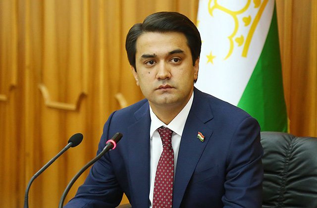 Рустам Эмомали, сын президента Таджикистана.